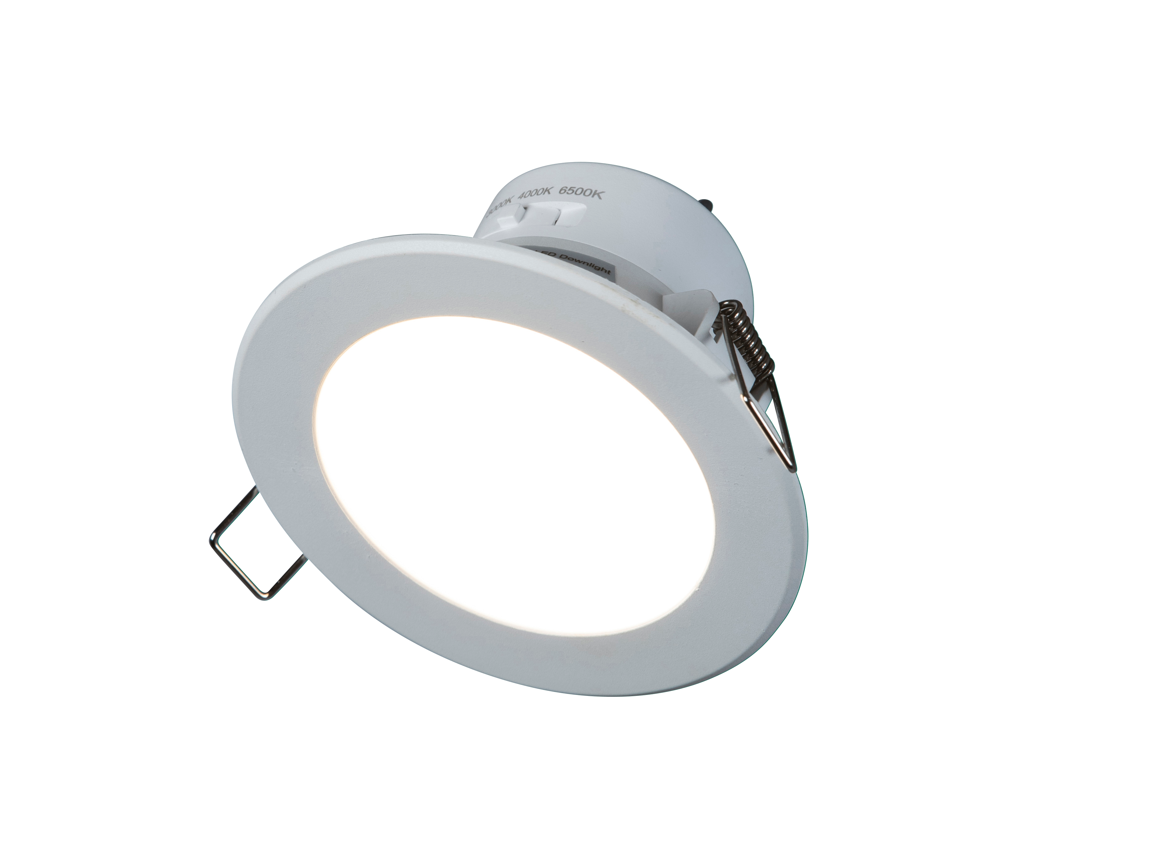 ROXANA 6W LED Downlight CCT3 3000K,4000K,6500K Dimmable IP44