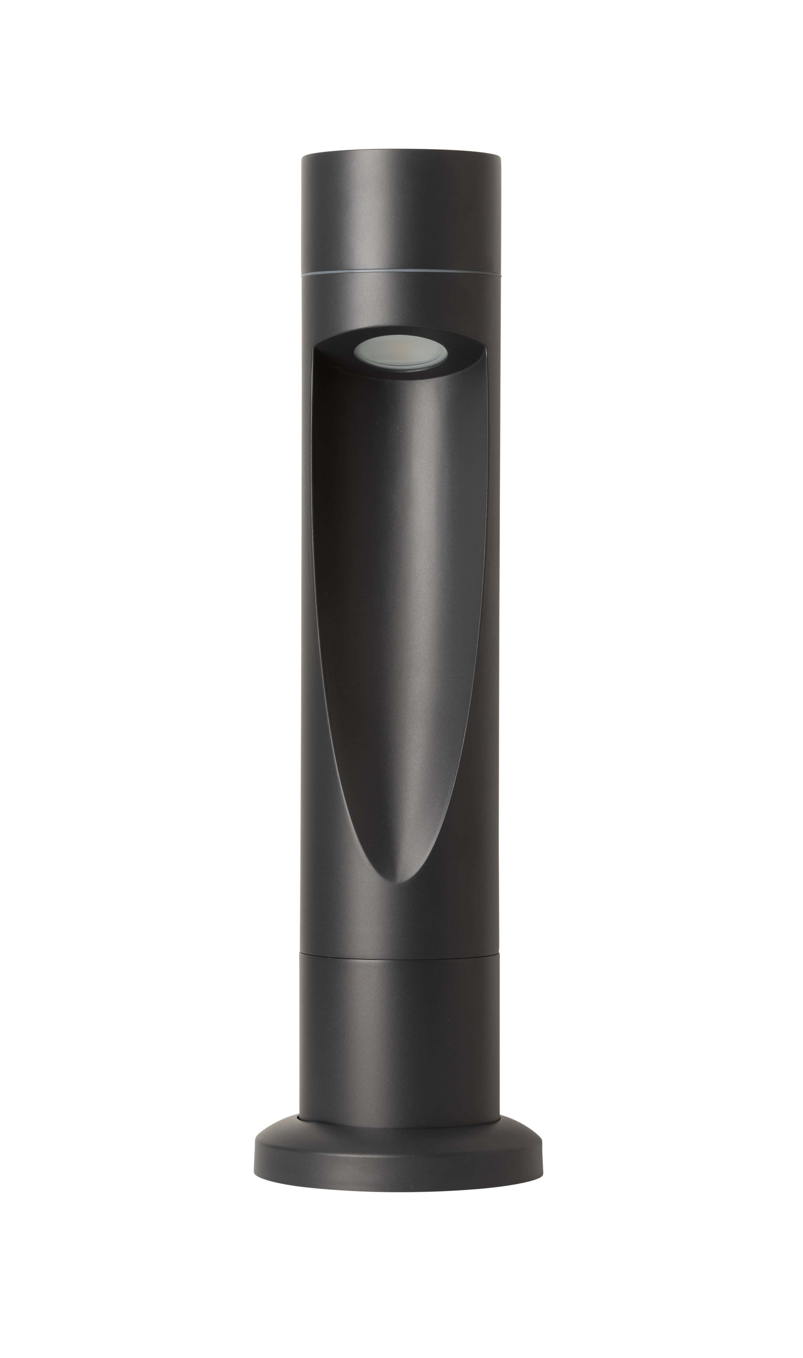 RAELUX 15W LED, 1025lm, 3000K, 600mm, Die-cast Aluminium Bollard,  Dark Grey